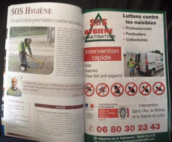 Traitement contre les souris Beaujolais